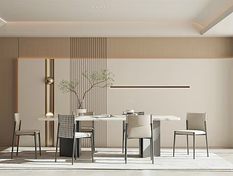 Modern Restaurant 3d model