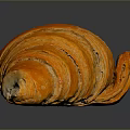 Freshly Baked Golden Croissant With Flaky Layers And Buttery Taste