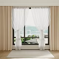 Curtains 3d model