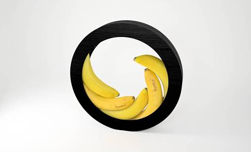 Modern Banana 3d model