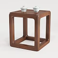 New Chinese style side table 3d model