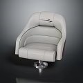 Modern Airplane Seat With Premium Leather Upholstery And Comfortable Ergonomic Design Structure