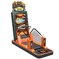 Colorful Ninja Turtles Arcade Game Machine With Bright Screen For Home Entertainment