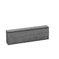 Natural Gray Stone and Wood Building Blocks With Rustic Texture And Decorative Design 3d model