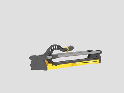 Professional Manual Tile Cutter Hardware Tool With Ergonomic Handle For Precise Cutting 3d model