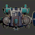 Transformers Gauda Warrior Gauda Mech Warrior Mech Soldier Machine Armor Mechanical Armor 3d model
