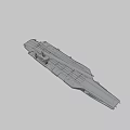 Nimitz aircraft carrier 3d model