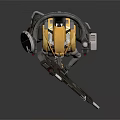 Modern Robot Mech Warrior Mech Soldier Machine Battlearm Mechanical Battlearm 3d model