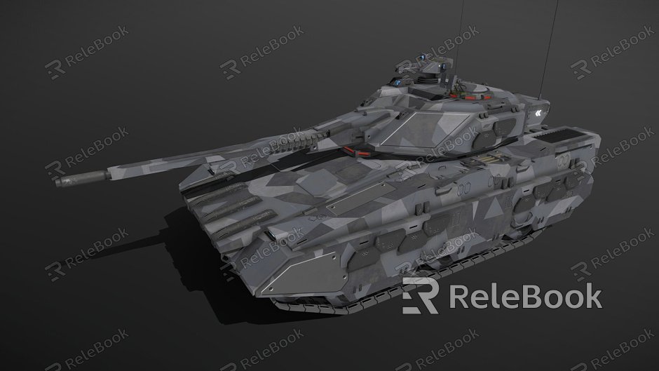 Sci-fi Predator Light Tank model