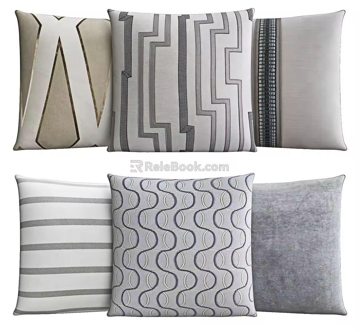 Modern pillow 3d model