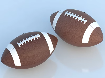 Modern Rugby 3d model