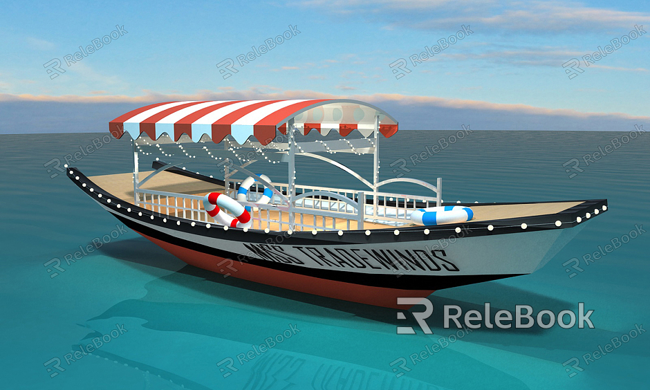 Modern Boat Decorative Boat model