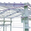 Industrial Equipment Steel Structure Frame For Building Construction Support
