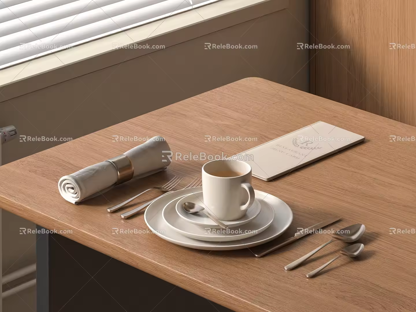 Tableware Coffee Cup Tea Cup Snack Cup Teapot 3d model