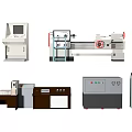 High Performance Industrial Equipment Including Lathe Machine Control Cabinet And Tools