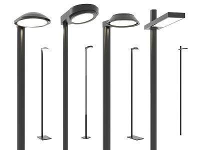 Modern Street Light Outdoor Street Light Courtyard Lamps 3d model