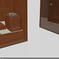 Modern Wooden Sauna Room Interior With Bench Storage And Ambient Lighting Design