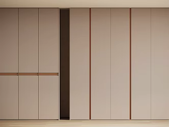 Custom Wardrobe Bedroom Wardrobe 3d model