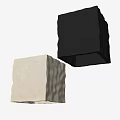 Modern Square Wall Lamps With Two Tone Colors And Warm Lighting