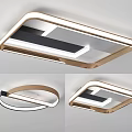 Light Luxury Ceiling Lamp 3d model