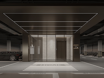 Parking 3d model