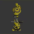 Bumblebee Transformers Robot Sci-Fi Robot Characters 3d model