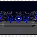 Professional Commercial Stage Lighting Equipment With Modern Design For Event Venues Setup