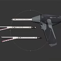 Advanced Medical Laparoscopic Surgical Instruments With Interchangeable Tips And Ergonomic Handle Design 3d model