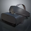 Modern VR Headset Design With Comfortable Headband And Sleek Exterior 3d model
