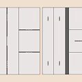 Modern Ceiling Honeycomb Large Panel Ceiling 3d model