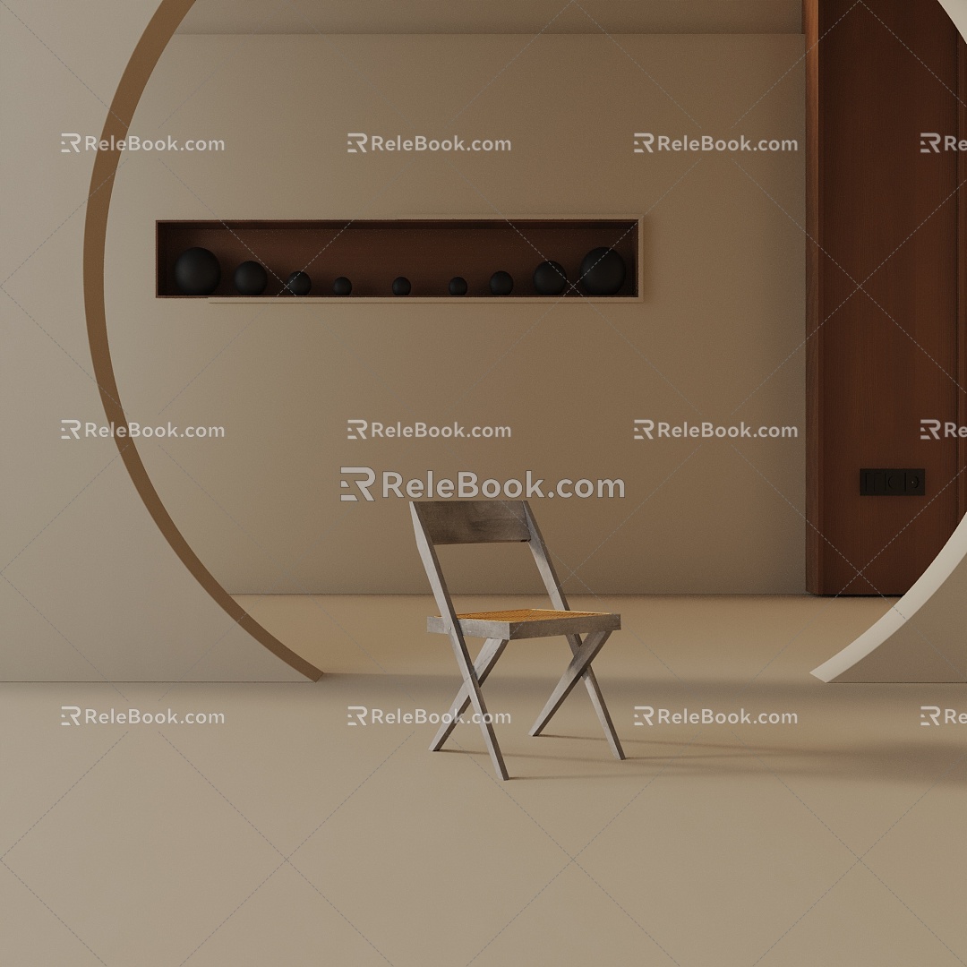 Modern Dining Chair 3d model