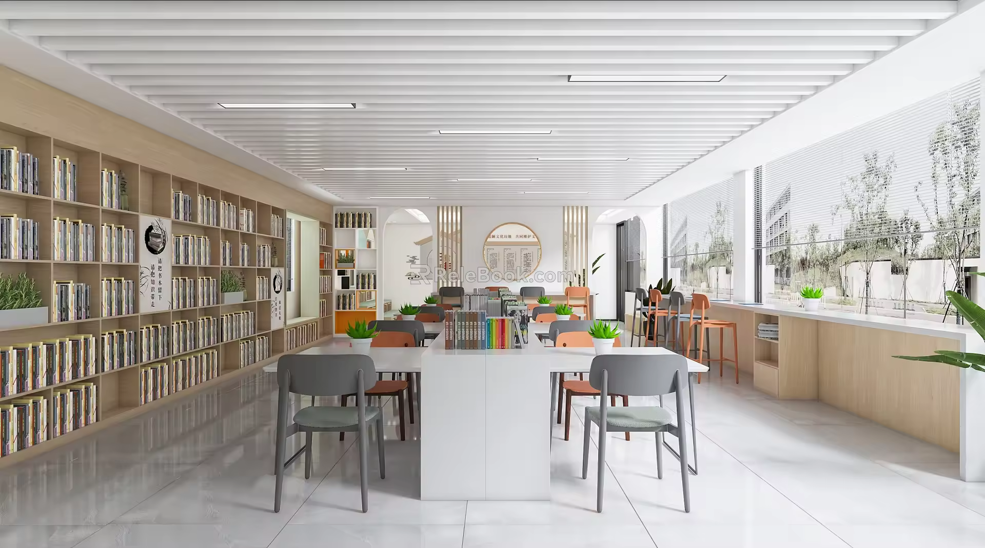 Bookstore 3d model