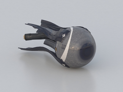 modern eyeball 3d model