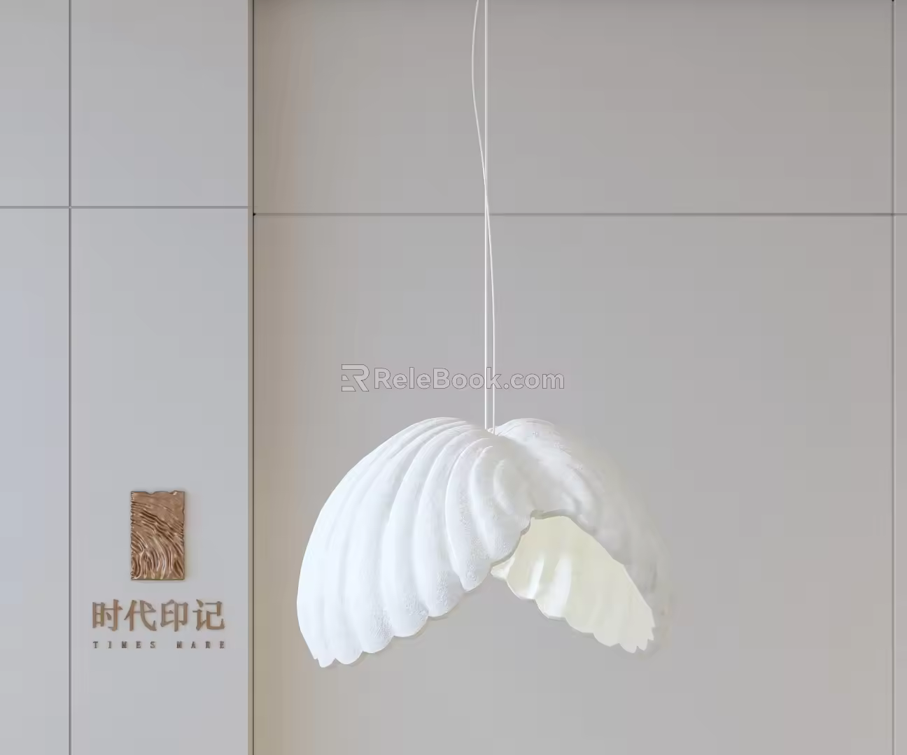 Modern chandelier 3d model
