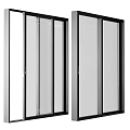 window frame sliding window casement window 3d model