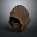 Brown Vintage Textured Hood With Classic Design And Soft Lining For Daily Use