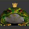 Frog Poison Frog Game Frog Reptile Cold Blooded Animal Reptile 3d model