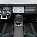 BYD Song L Door Can Open High Precision New Energy Vehicle with Interior 3d model