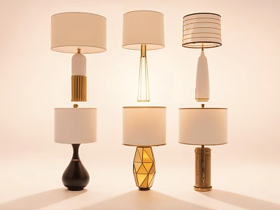 lamp table lamp 3d model