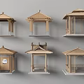 Corridor Pavilion 3d model