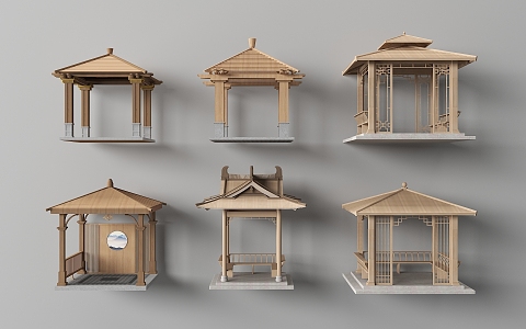 Corridor Pavilion 3d model