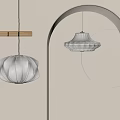 The ancient chandelier combination 3d model