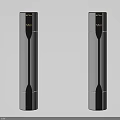 Modern Galanz Tower Air Cooler With Silver Black Finish Design
