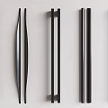 Black Cabinet Handles with Various Modern Styles and Sleek Metal Designs