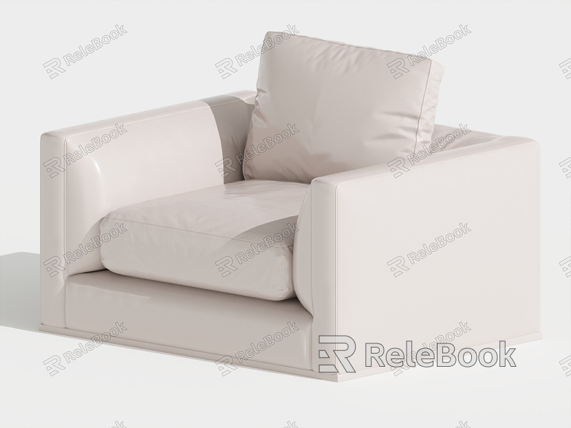 Modern Single Sofa Single Chair Leisure Chair model