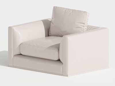 Modern Single Sofa Single Chair Leisure Chair model