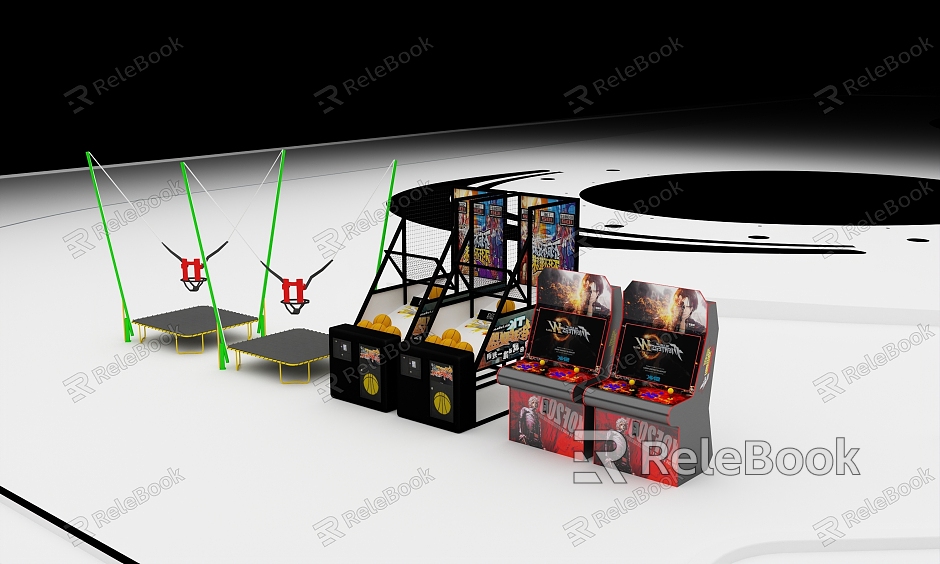 modern game machine basket shooting machine model