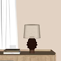 Modern Retro Table Lamp Living Room Table Lamp Bedroom Table Lamp Bedside Table Lamp Wooden Table Lamp 3d model