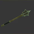 Scepter Ancient Scepter Cane Ancient Scepter Magic Scepter Metal Scepter Classical Scepter Magic Scepter 3d model