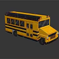 Modern Bus 3d model
